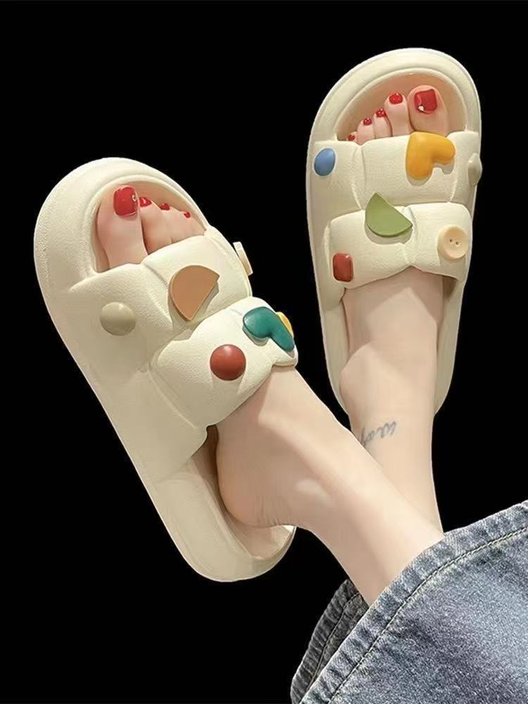 Home Advanced Sense Non-slip Deodorant Couple Home Summer Slippers