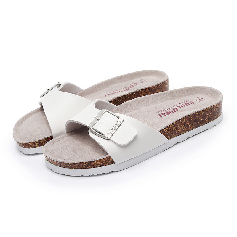 Fashion Flat For Outdoors Non-slip Holiday Travel Beach Slippers