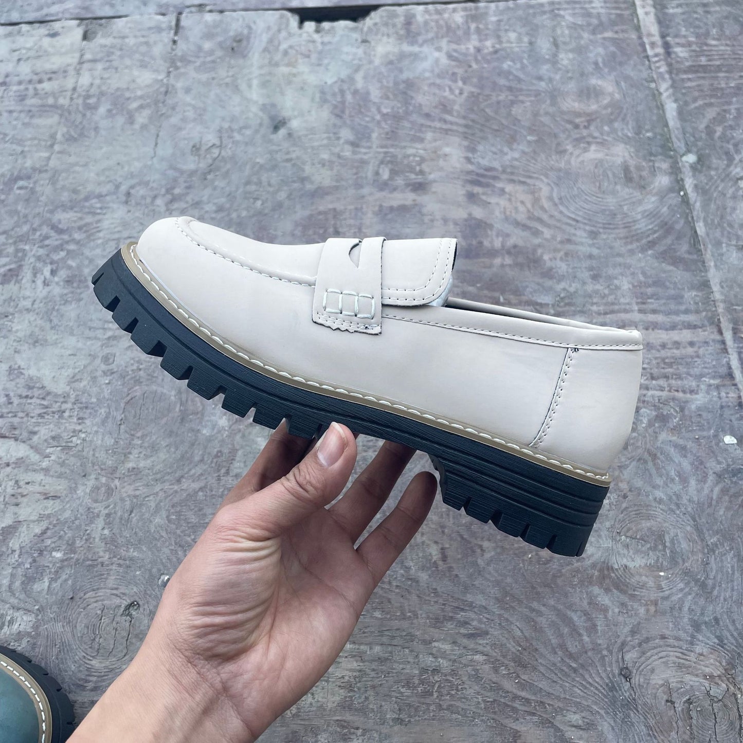 Leather Plus Size Casual Women's Shoes