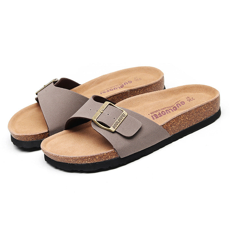 Fashion Flat For Outdoors Non-slip Holiday Travel Beach Slippers
