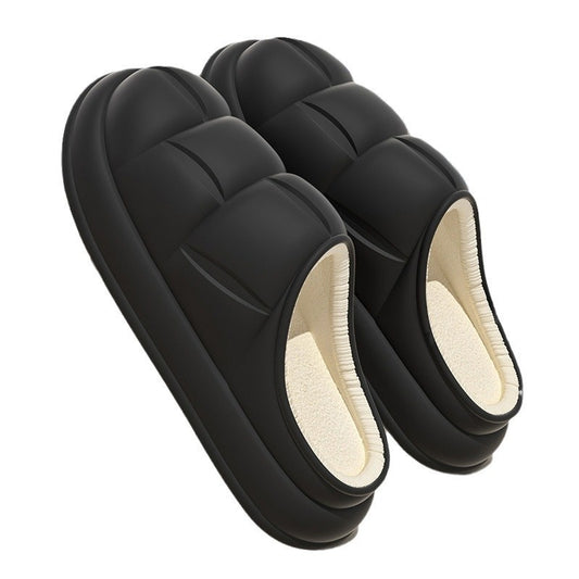 Warm Indoor Home Couple Platform Cotton Shoes