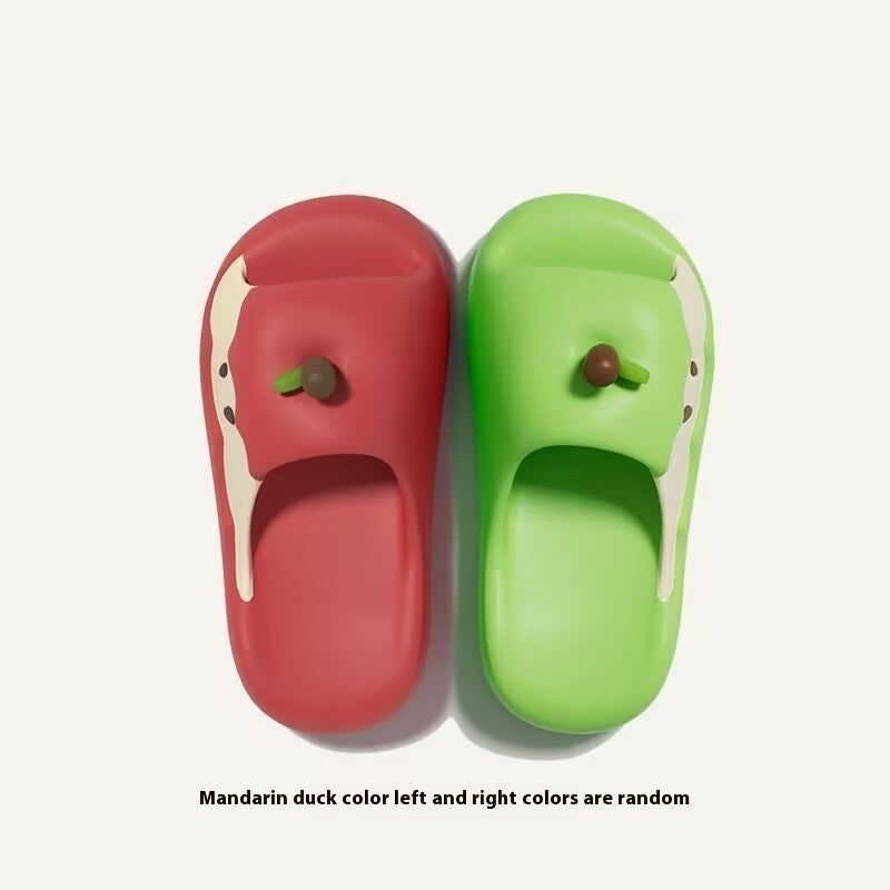 Outdoor Slippers Female Cartoon Home