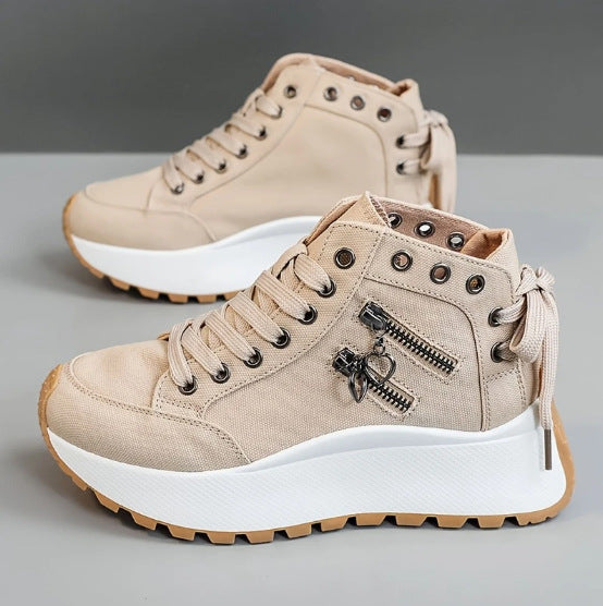 High-top Platform Female Fashion Casual Board Shoes